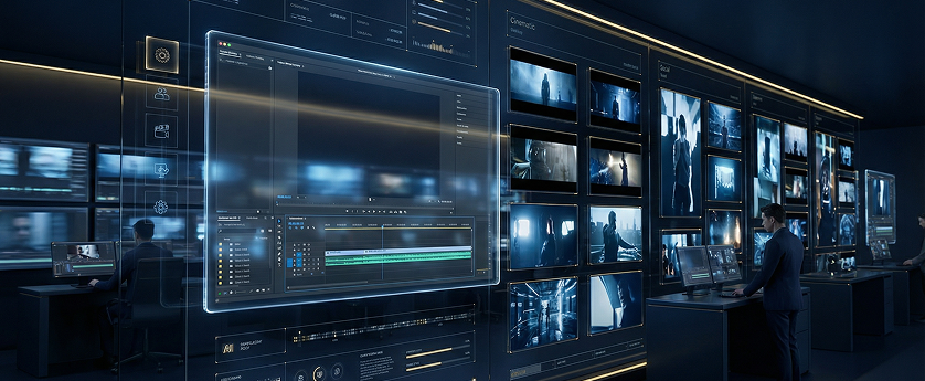 AI production workspace